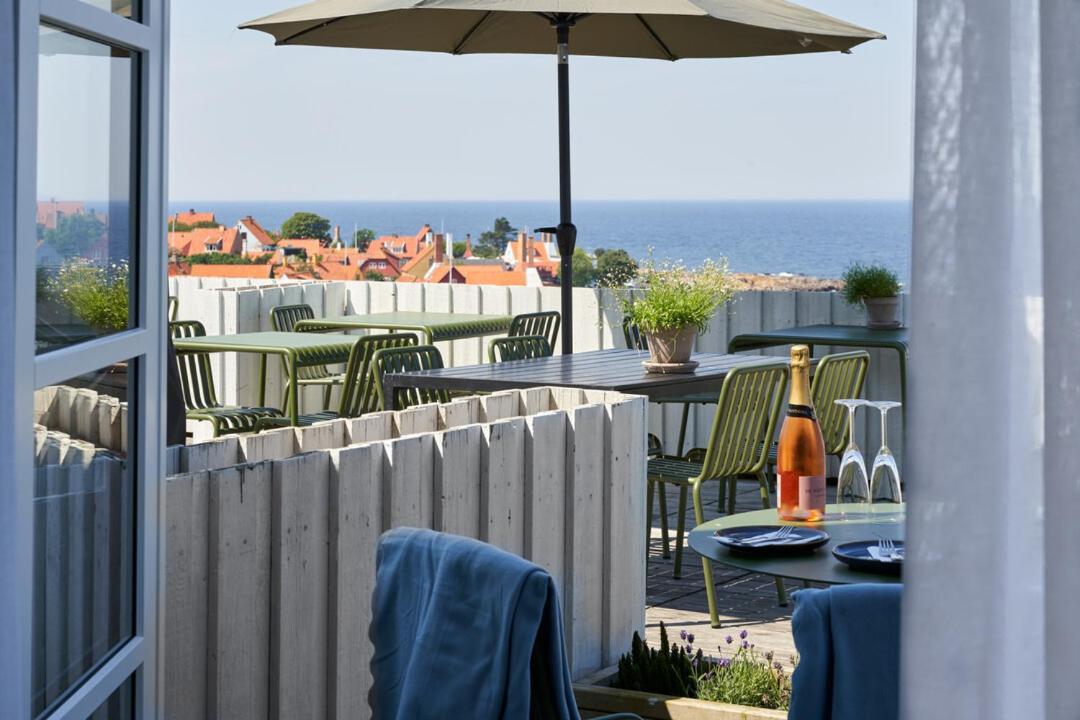 Hotel Klippen Gudhjem Zewnętrze zdjęcie